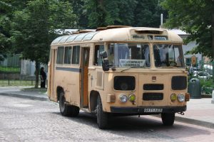 Lviv gele bus